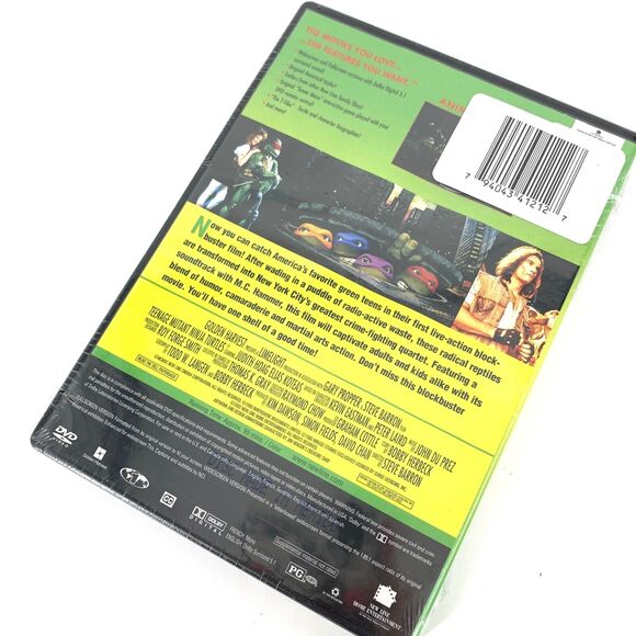 Teenage Mutant Ninja Turtles: The Original Movie (DVD) ~ 1990 TMNT ~ New Sealed - Picture 2 of 5